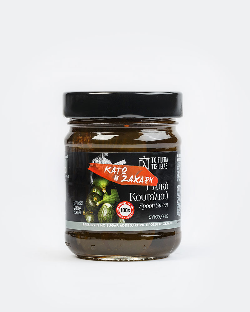 Γλυκό Σύκο χωρίς προσθήκη ζάχαρης 240gr