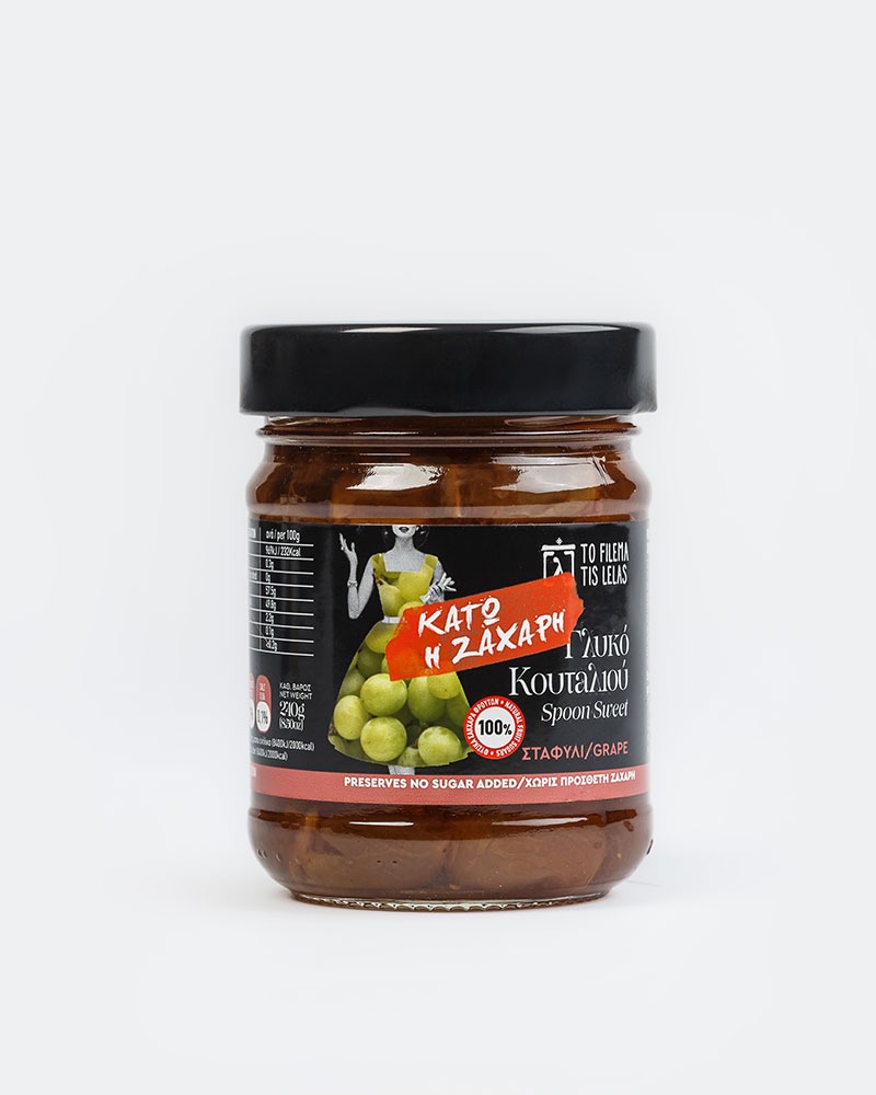 Γλυκό Σταφύλι χωρίς προσθήκη ζάχαρης 240gr