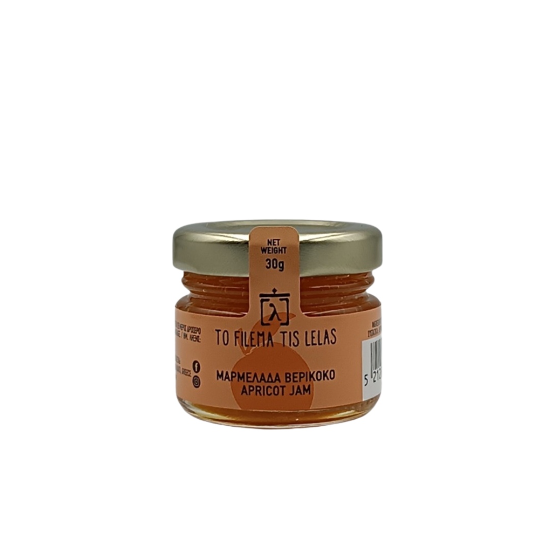 To Filema Tis Lelas Μαρμελάδα Βερίκοκο 30gr