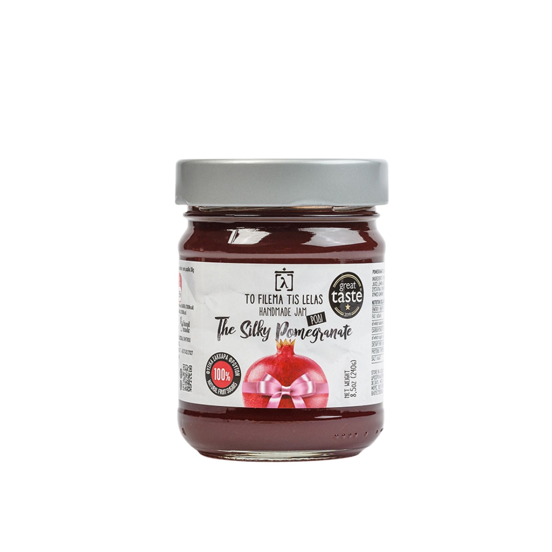 To Filema Tis Lelas Μαρμελάδα Ρόδι χωρίς προσθήκη ζάχαρης “The Silky Pomegranate”