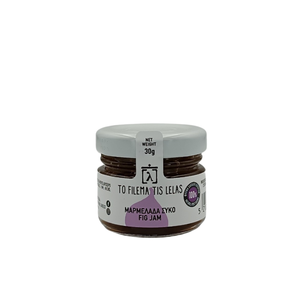To Filema Tis Lelas Μαρμελάδα Σύκο χωρίς προσθήκη ζάχαρης 30gr