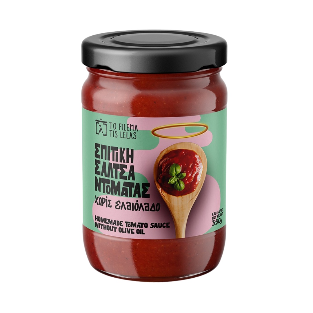 Σπιτική σάλτσα ντομάτας – Νηστίσιμη 350gr